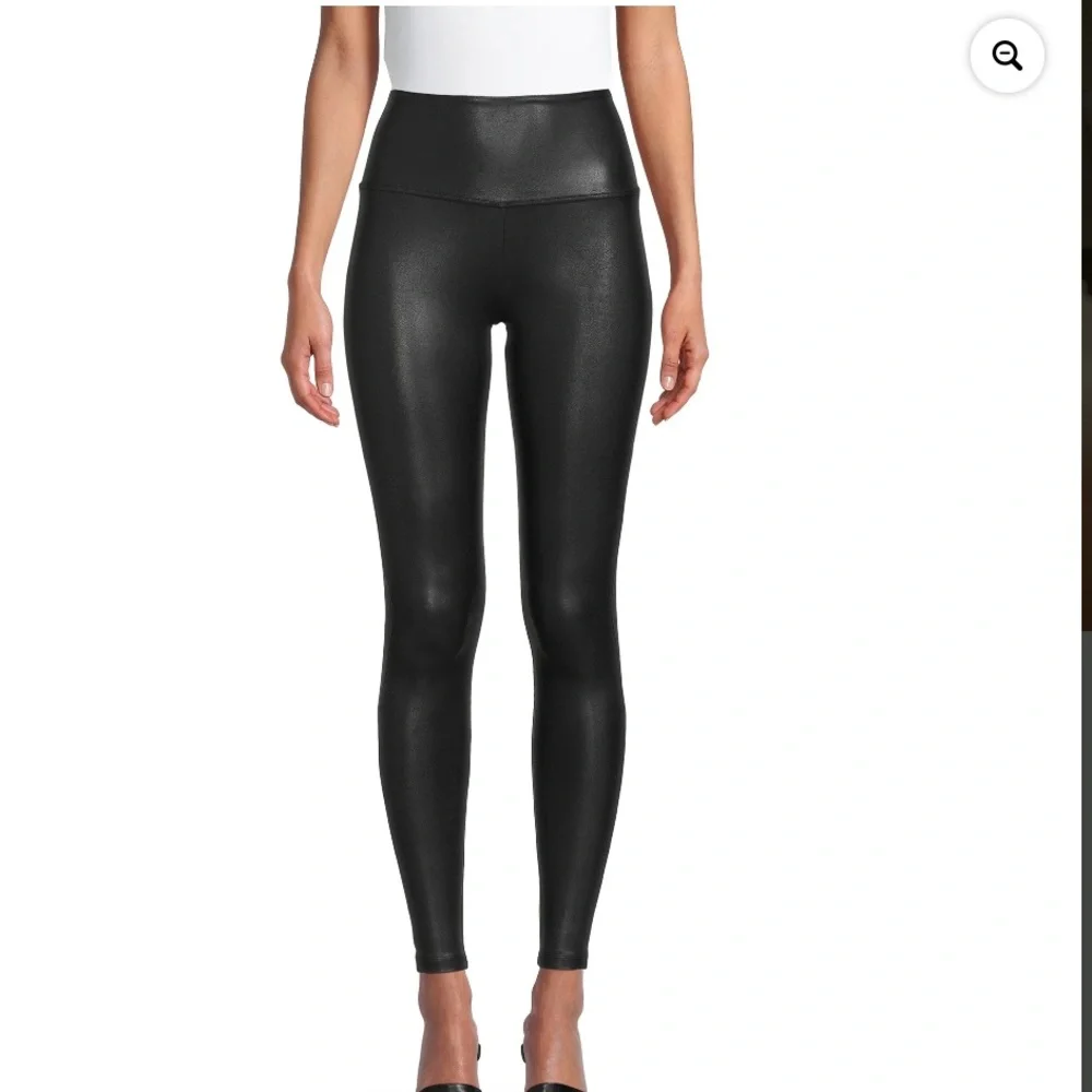 NWT High Rise FAUX Leather Skinny leggings - Picture 5 of 7